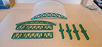 Hornby R334 OO Gauge Station Canopy Over Roof Green Free P&P • £15