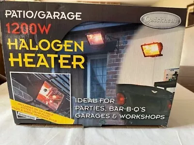 Quickheat Halogen 1200w  Garage / Patio Heater. New Original Packaging • £24