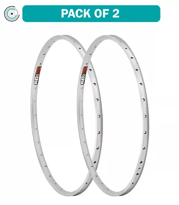 Pack Of 2 Sun Ringle CR-18 Rim - 29  Silver 32H Clincher • $88.58