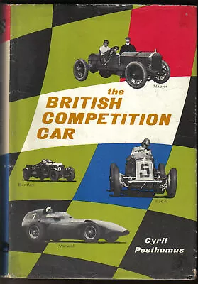 British Competition Car By Posthumus - Bentley ERA Vanwall Napier Sunbeam MG K3 • £35