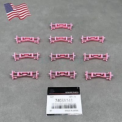 Oem New Roof Moulding Clips 7403a143 For Mitsubishi Lancer Evolution Set Of 10 • $35.99