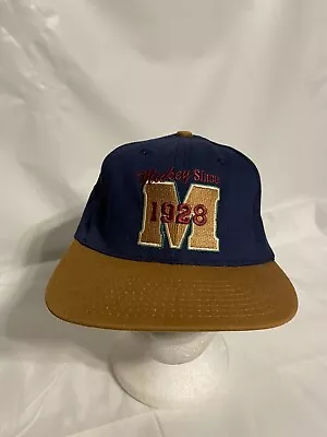 Vintage Mickey Since 1928 Snapback Hat Made In USA  • $10