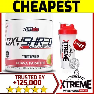 Ehp Labs Oxy Shred 60 Srv // Onest Ehplabs Hyperburn  Weight Oxyshred Hyper Burn • $61.90