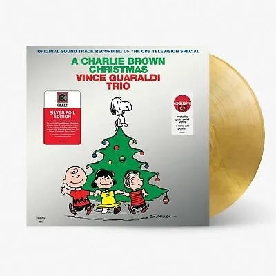 Vince Guaraldi Trio : A Charlie Brown Christmas (Exclusive Gold Swirl Vinyl) New • $42