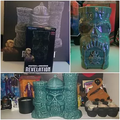 MOTU Castle GRAYSKULL CERAMIC SET Cookie Jar Beer Stein & Tiki LIMITED EDITION! • $398.82