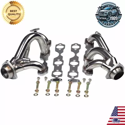 Exhaust Header For Chevy-S10 GMC-Sonoma Blazer 4.3L 4WD 1996-2001 New Stainless • $129.99