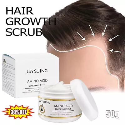 £4.78 • Buy Hair Growth Scalp Scrub Exfoliate Hair Wash Massage Moisturize For Hair Regrowth