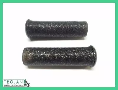 Hand Grips 7/8  Handle Bar Savanah Black Metal Flake (pair) Custom Chopper • $12.78