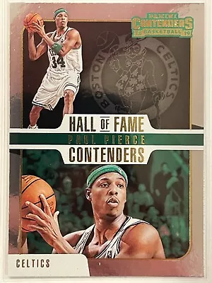 2018-19 Panini Contenders Paul Pierce Hall Of Fame Contenders #20 Boston Celtics • $2.99