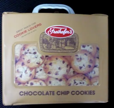 1960s Freihofers Chocolate Chip Cookies Vinyl  Lunch Box  Vintage Lunchbox RARE • $70