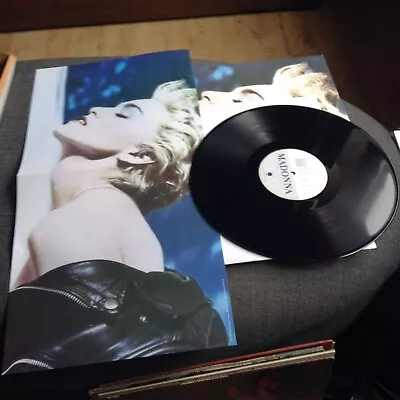 £10 • Buy Madonna - True Blue LP + Poster  (Pop/Rock) 2020 (180g Reissue With Poster)