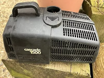 Hozelock Cascade 1500 Garden Pond Waterfall Fountain Pump Case The Case Only • £6