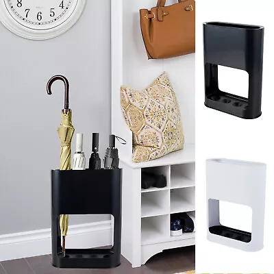 Metal Umbrella Stand Holder Storage Rack Rain Water Drip Bin Fits 4 Umbrellas • £16.79