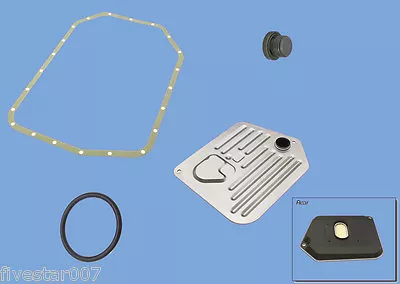 Transmission Pan Drain PLUG +FILTER & GASKET Service Kit For BMW 5 7 8 Series X5 • $97.40