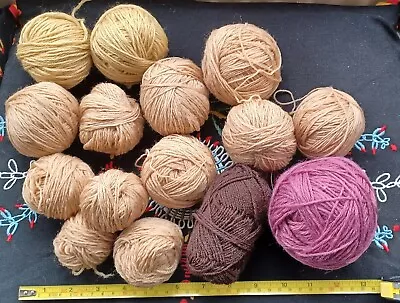 4 Ply Wool Job Lot 25 Balls Various Colours • £5.99