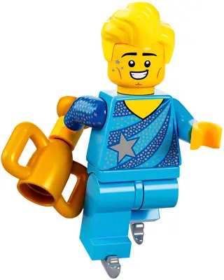 LEGO Series 22 Figure Ice Skating Man Minifigure (71032) New Retired Collectible • $9.97