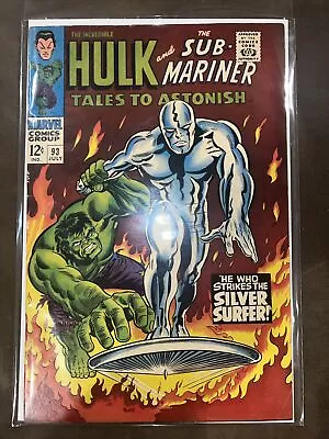 Tales To Astonish #93 (Marvel) Iconic Silver Surfer/Hulk Cover Marie Severin • $11.50