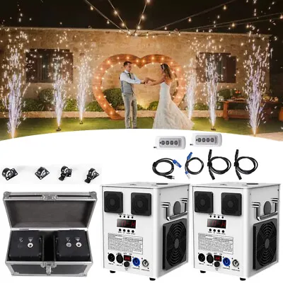 700W Cold Spark Machine + 1X Flight Case W/Wheel Stage Firework Effect Show • £199.99