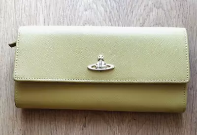 Vivienne Westwood Mustard Yellow Leather Purse Wallet - Please See All Pictures • £25