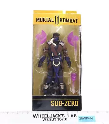 Sub-Zero Mortal Kombat 11 2021 McFarlane Toys Action Figure NEW SEALED • $31