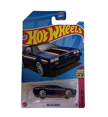 Hot Wheels DMC DeLorean 101/250 Dark Blue HW: The '80s 8/10 • $7