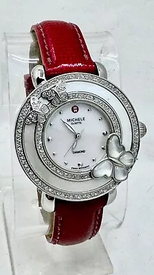 MICHELE  CLOETTE BUTTERFLY” Diamond Watch- Limited Edition Pre~owned • $500