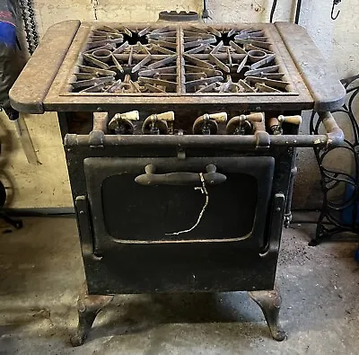 $399.99 • Buy Vintage Antique Porcelain Enamel Knobs Top Gas Cook Stove Oven Farm House