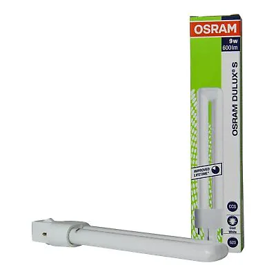 Lot Of 5 Osram Dulux S Compact Fluorescent Lamp 840 G23 9W Cool White • $18.95