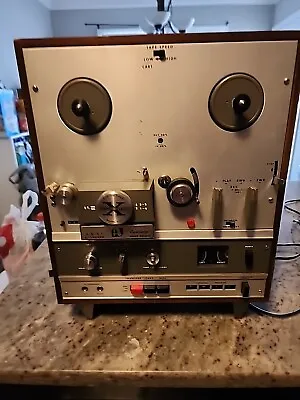 AKAI X-1800SD Super Deluxe 4 Track Reel-To-Reel  Built-in 8 Track Vintage • $199.99