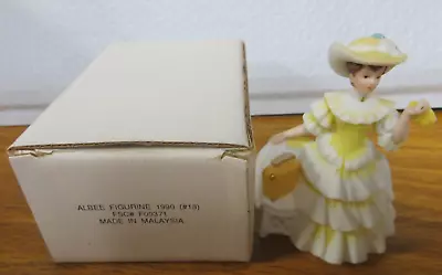 Avon 1990 Presidents Club Tribute Mrs. Albee Miniature Figurine In Box • $5