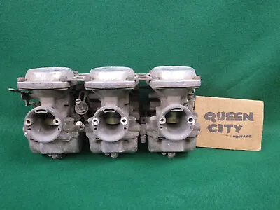 Yamaha XS750 ? Carburetor Triple Rack Carbs Carburetors XS 750 OEM Mikuni • $179