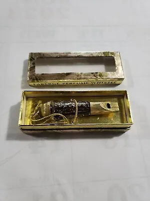 Vintage Faberge Flambeau Perfume Whistle New/Unused Full In Original Box • $25