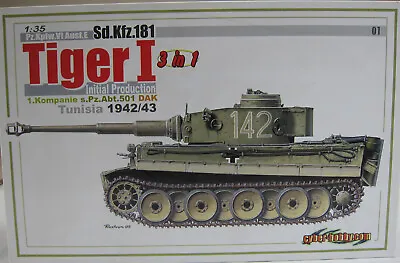 Cyber Hobby (Dragon 6286) German Tank Tiger I Initial Production Tunisia 1942/43 • $119