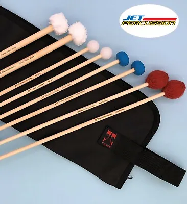 Jet Percussion Student Mallet Pack Timpani Marimba Xylophone Vibraphone Bells   • $75