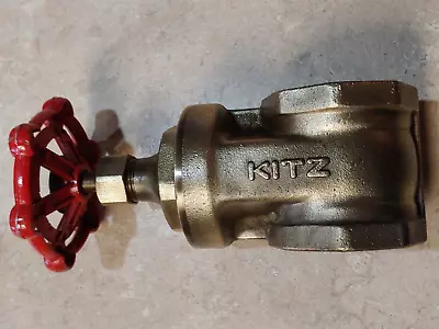 2'' Kitz Brass Gate Valve New Threaded End Class 125 • $24.95