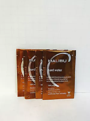 Malibu C 2000 Hard Water Weekly Demineralizer Treatment Packs - X4! • $19.95