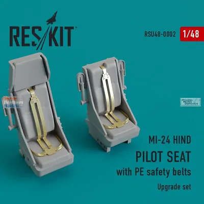 RESRSU480002U 1:48 ResKit Mi-24 Hind Pilot Seats • $22.04