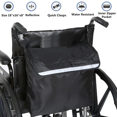 1PC Wheelchair Shopping Mobility Hanging Storage Bags Scooter Walker Accessories • $29.85