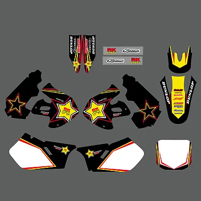 Team Graphics Backgrounds Decals For Suzuki RM125 RM250 RM 125 250 1999 2000 D1 • $59.99