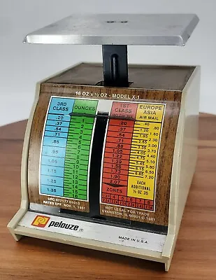 Vintage Collectible Pelouze Postal Scale 1981 2LB Capacity Model X-2  • $16.99