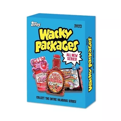 $2.95 • Buy 2023 Topps Wacky Packages All New Series Base Cards *YOU PICK* 1-50 