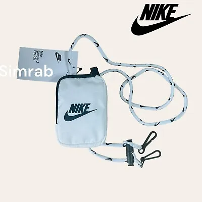 Nike Lanyard Pouch 'Black/White' OSFM Cards Keys Holder • $12.99