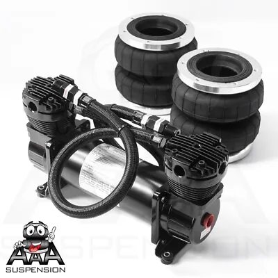 LA01 Large In Cab AAA Suspension Air Bag Kit For Toyota Landcruiser Leaf Rear • $1350