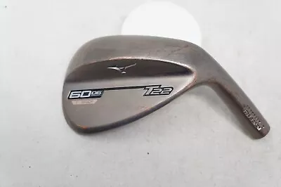 Mizuno T22 Copper 60.06* Lw Wedge Club Head Only Very Good 1143855 • $69.99