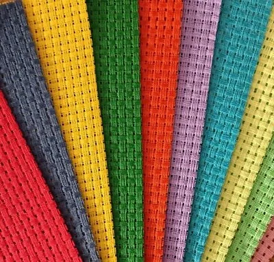 £1.49 • Buy Binca Bookmarks 6 Count Choose Colour & Pack Size Cross Stitch Fabric Kids Sew
