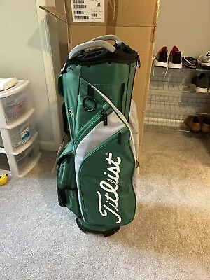 Titleist Cart 14 Golf Bag Green/Gray New With Tags • $51