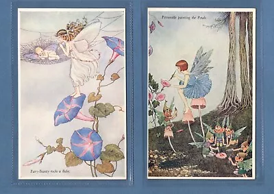 Ida Rentoul Outhwaite Series 75 X2 Lovely Postcards With No Creases Ref517 • £15.95