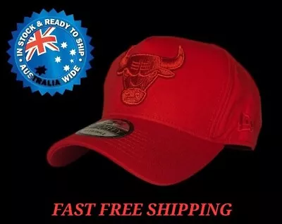 Chicago Bulls Nba New Era 9forty Red On Red Snapback Cap Hat La Ny Nfl Mbl • $35