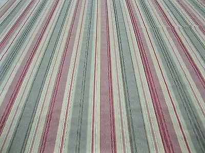 K&L Fabrics Pattern Memorial Color Fresco 3.2 Yd X 56 In Faux Silk Moire Stripe • $30