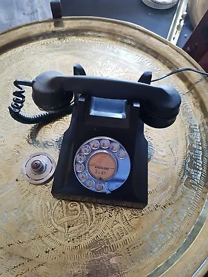 £59.99 • Buy Antique Vintage Telephone Bakelite Black (needs Mouth Piece Replacement)
